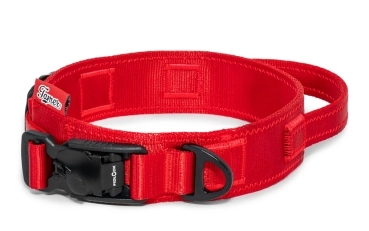 Halsband Fidlock®-Magnetverschluss mit Griff - rot